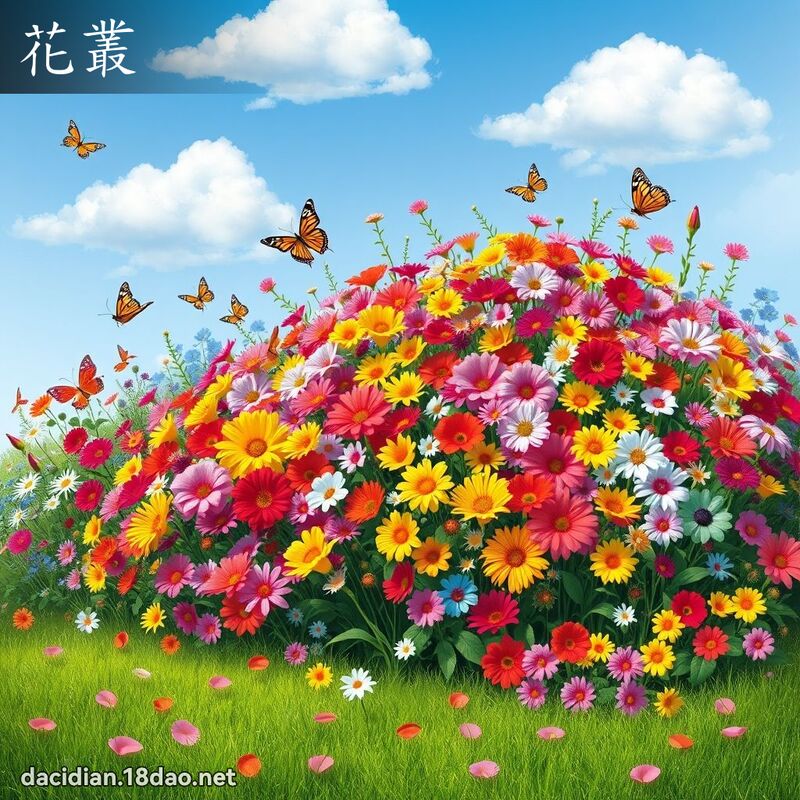 花叢 - 國語大辭典配圖