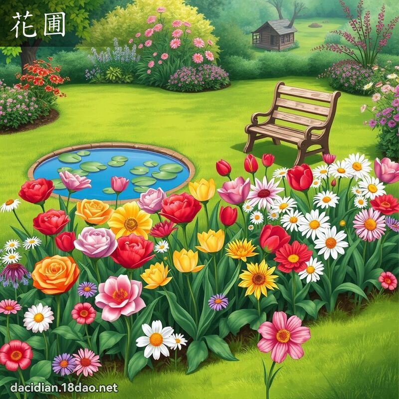 花圃 - 國語大辭典配圖