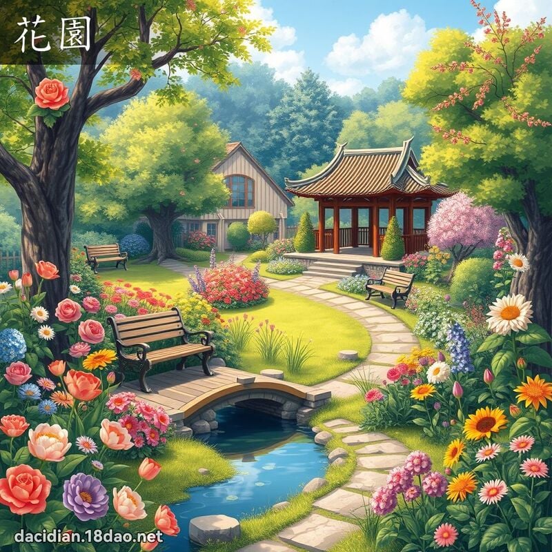 花园 - 国语大辞典配图