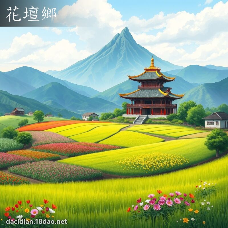 花坛乡 - 国语大辞典配图