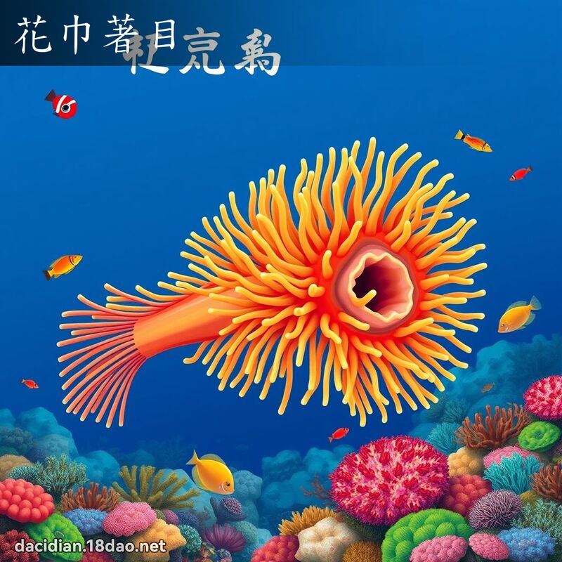 花巾著目 - 國語大辭典配圖