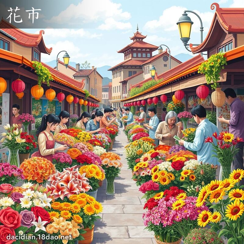 花市 - 國語大辭典配圖
