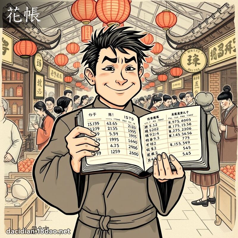 花帳 - 國語大辭典配圖