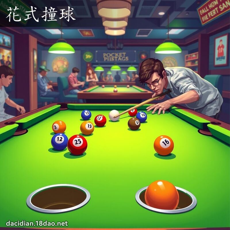 花式撞球 - 国语大辞典配图