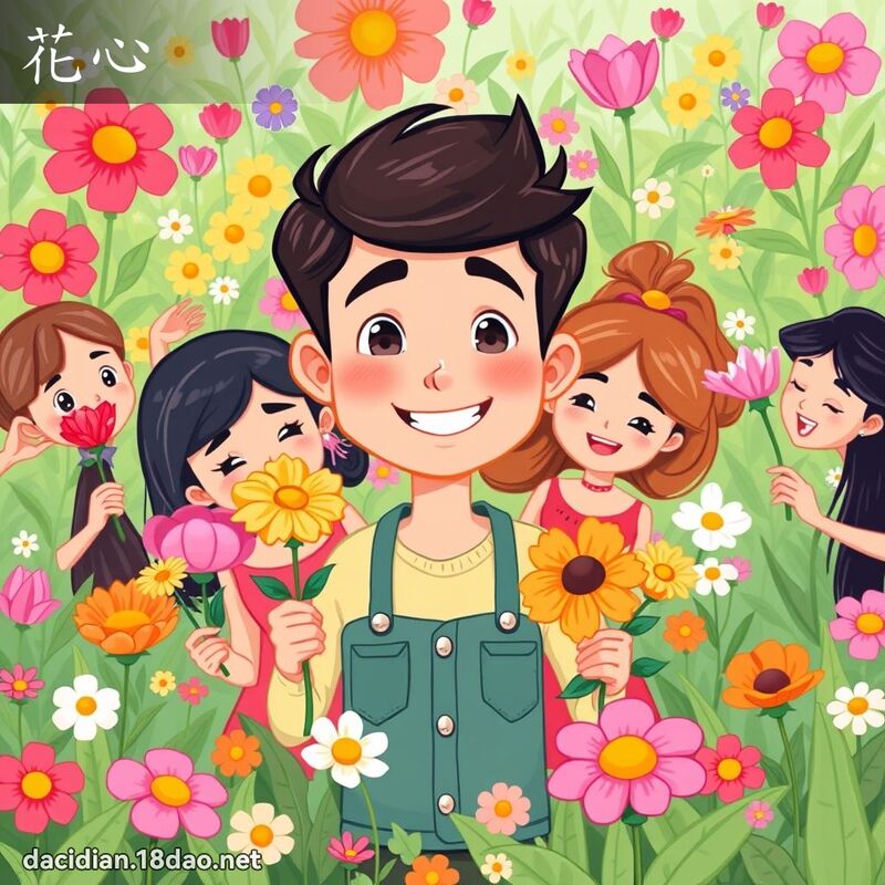 花心 - 國語大辭典配圖