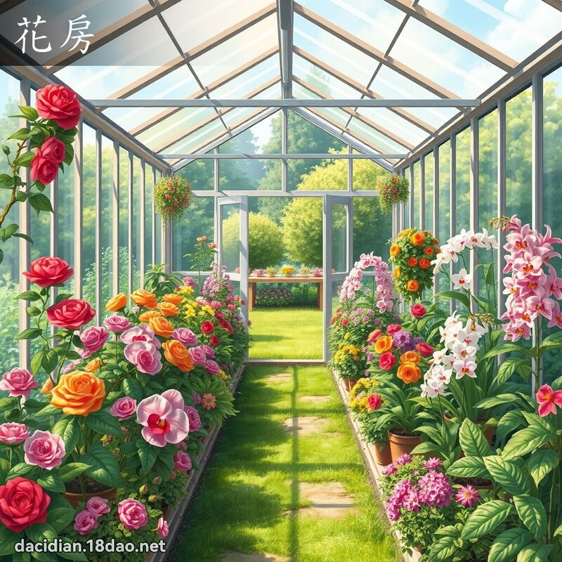 花房 - 国语大辞典配图