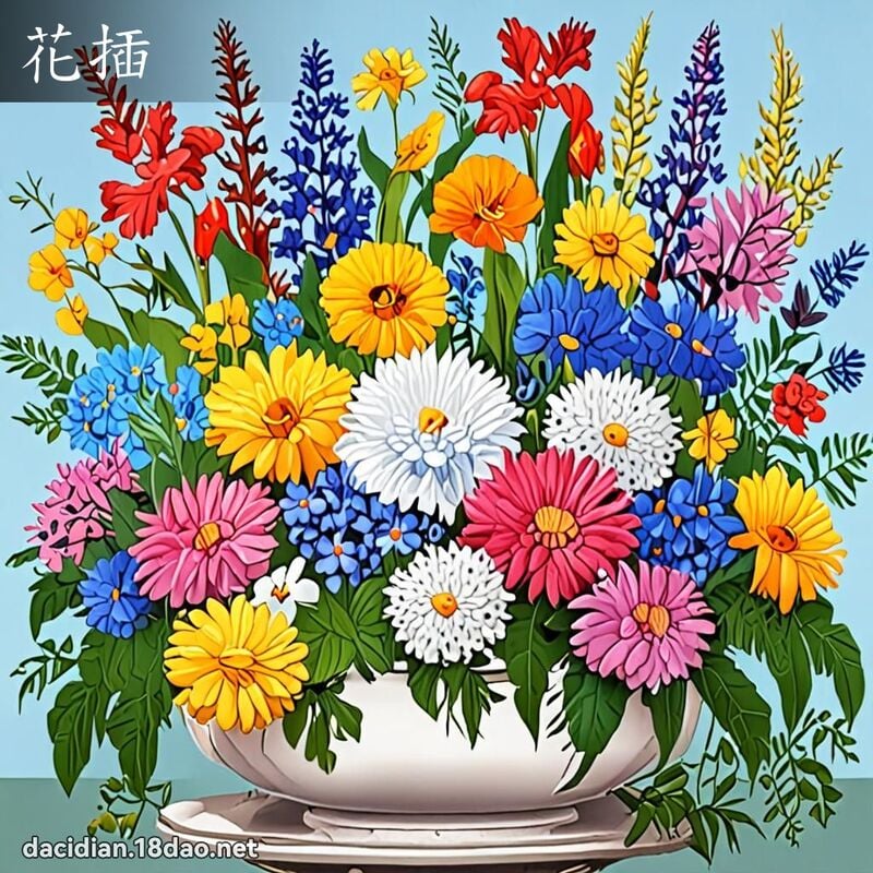 花插 - 国语大辞典配图