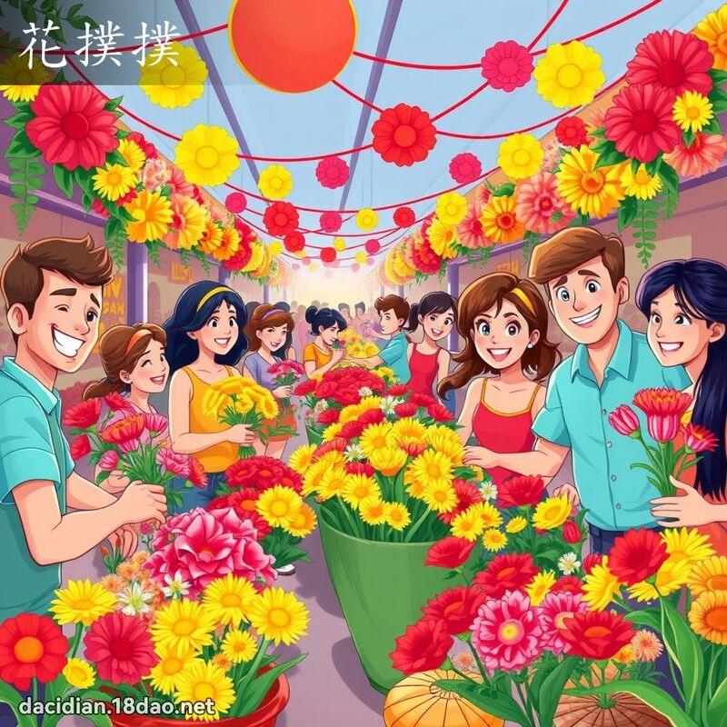 花扑扑 - 国语大辞典配图