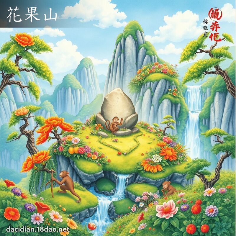 花果山 - 國語大辭典配圖