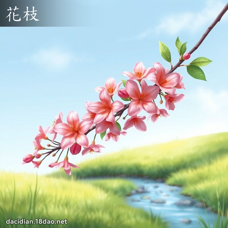 花枝 - 国语大辞典配图