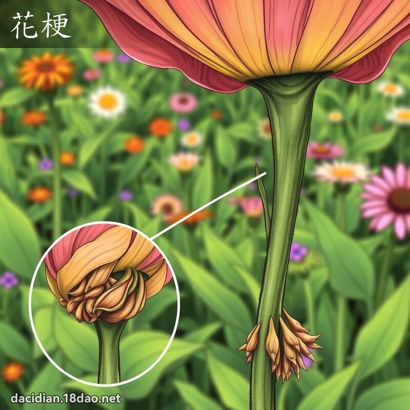 花梗 - 国语大辞典配图
