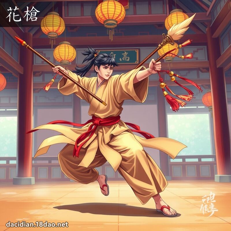 花槍 - 國語大辭典配圖