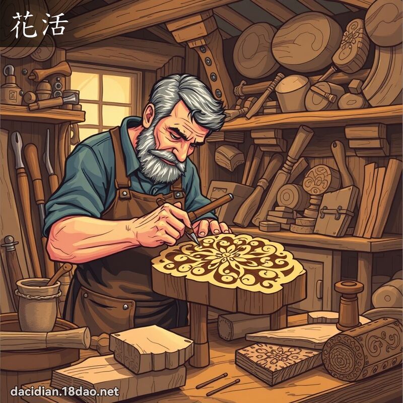花活 - 國語大辭典配圖