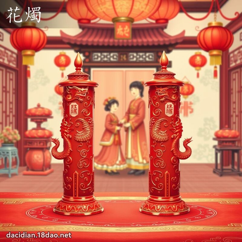花燭 - 國語大辭典配圖