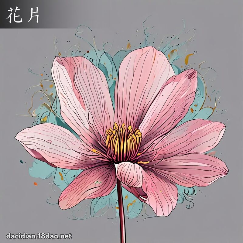 花片 - 國語大辭典配圖