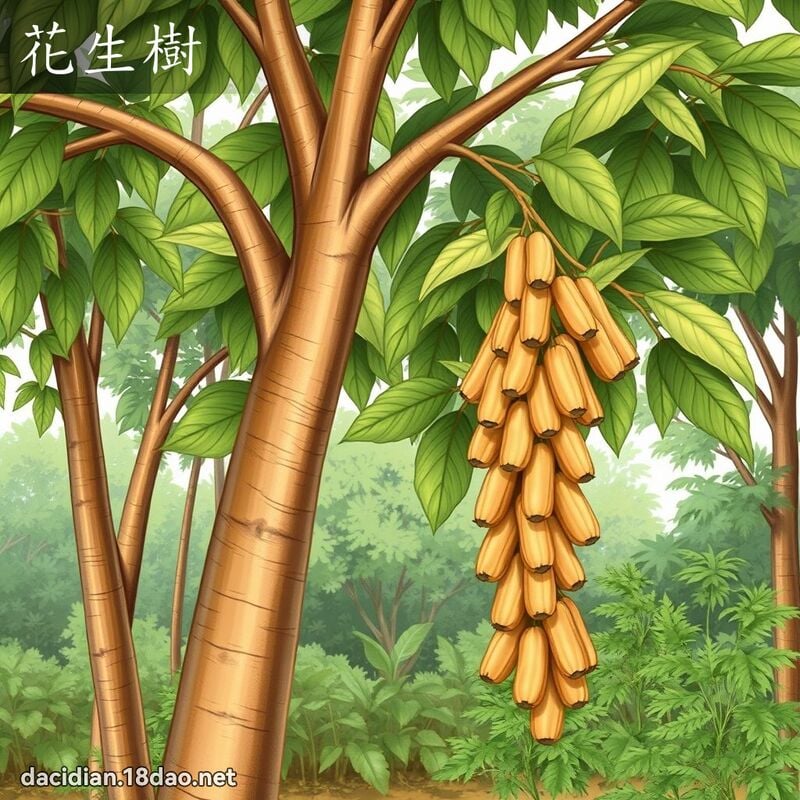 花生樹 - 國語大辭典配圖