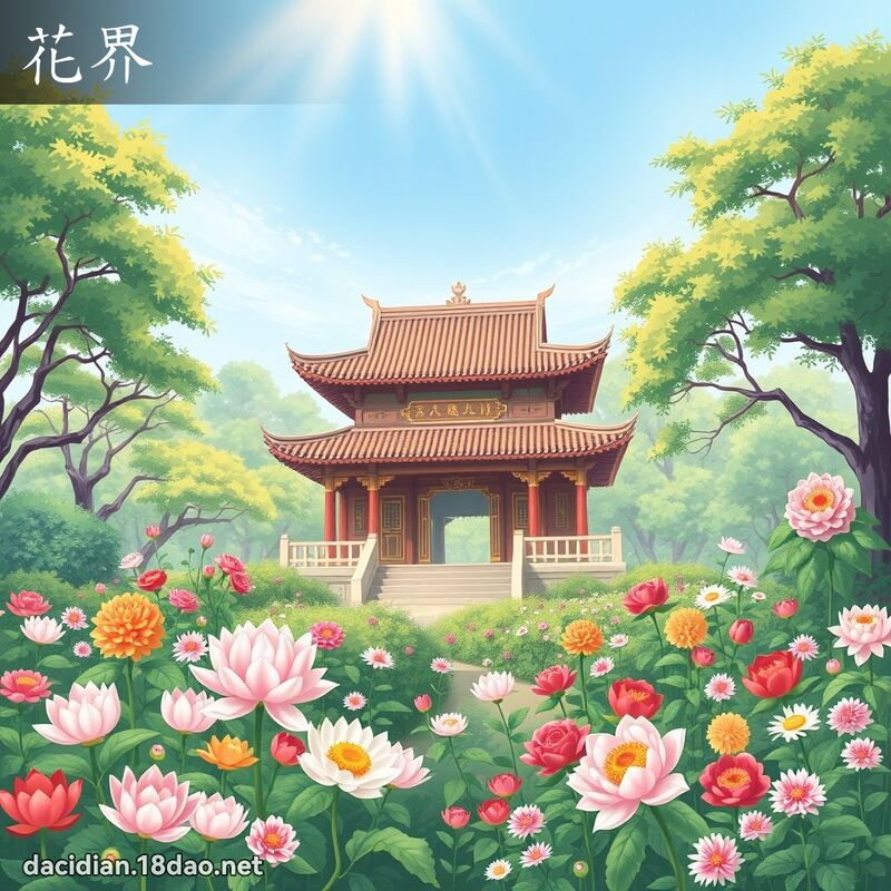 花界 - 國語大辭典配圖