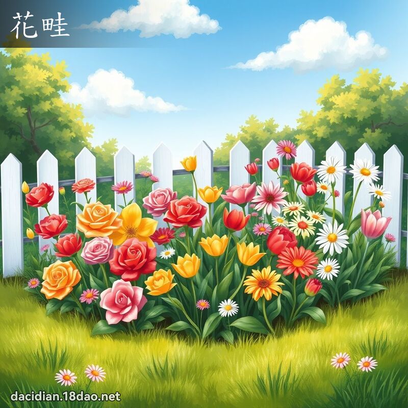 花畦 - 國語大辭典配圖