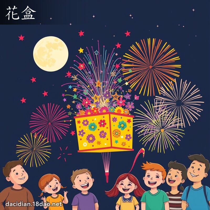 花盒 - 國語大辭典配圖