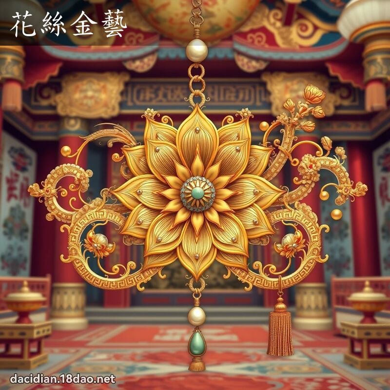花絲金藝 - 國語大辭典配圖