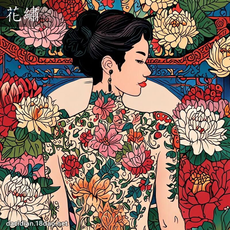 花绣 - 国语大辞典配图