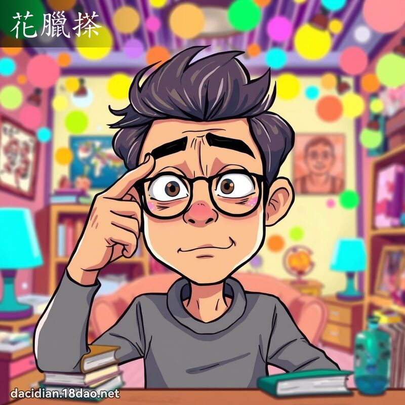 花腊搽 - 国语大辞典配图