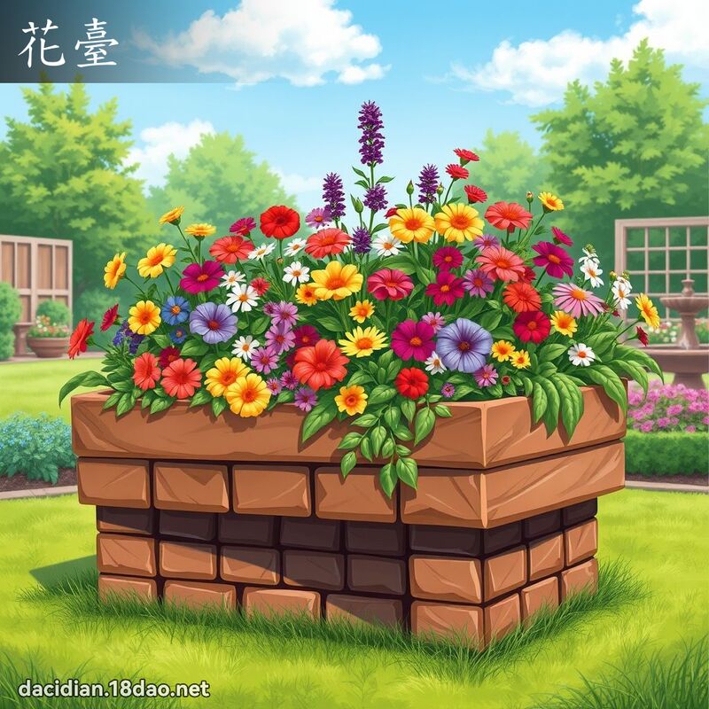 花臺 - 國語大辭典配圖