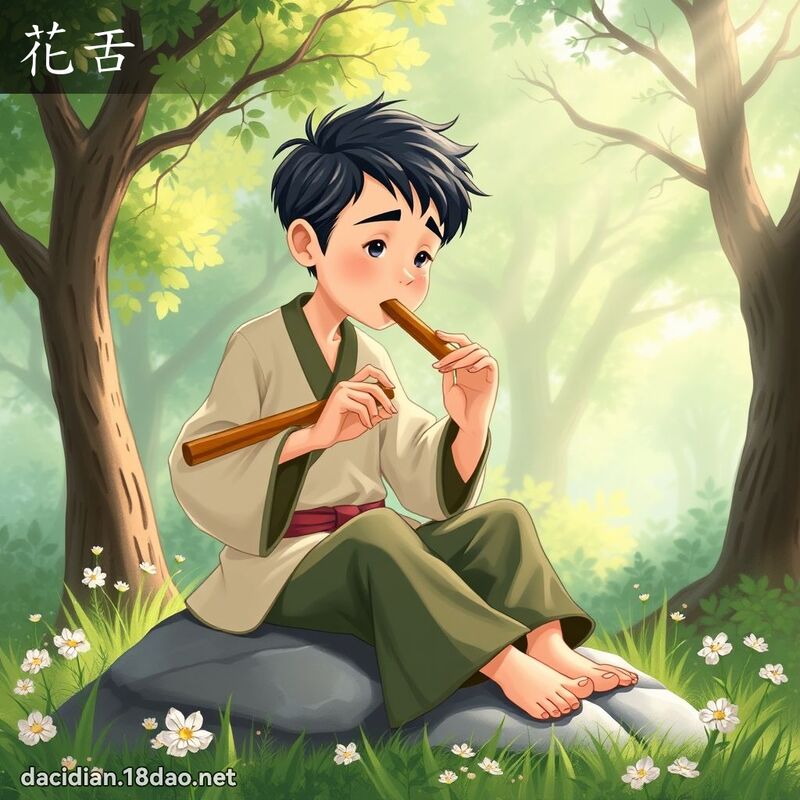 花舌 - 國語大辭典配圖