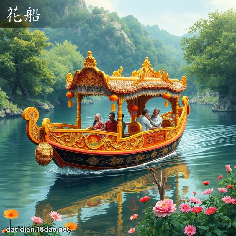 花船 - 国语大辞典配图