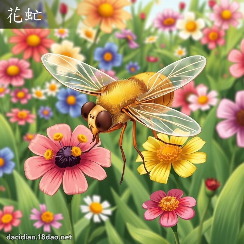 花虻 - 國語大辭典配圖