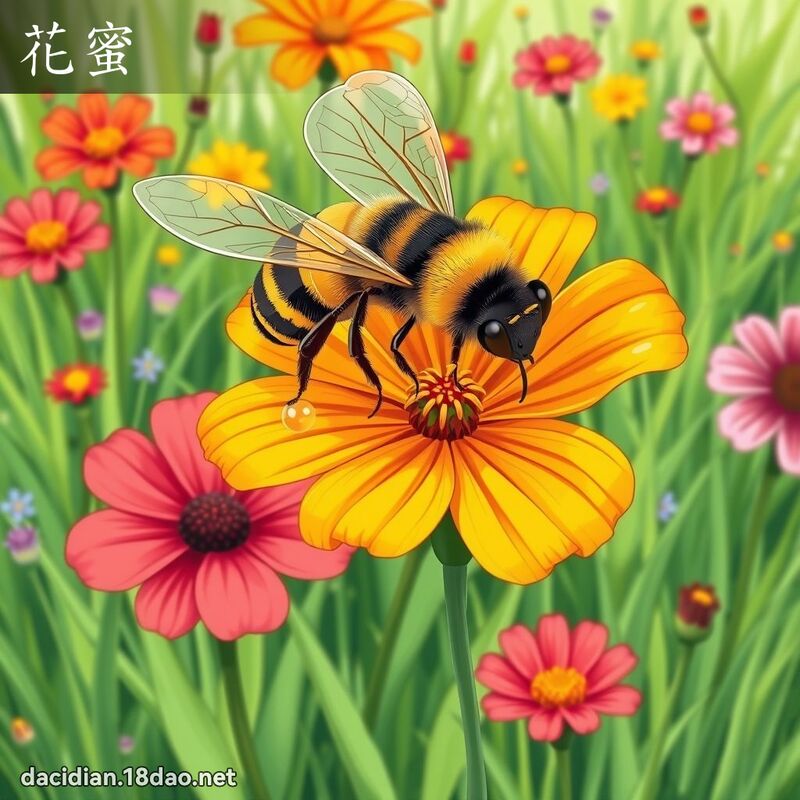 花蜜 - 国语大辞典配图