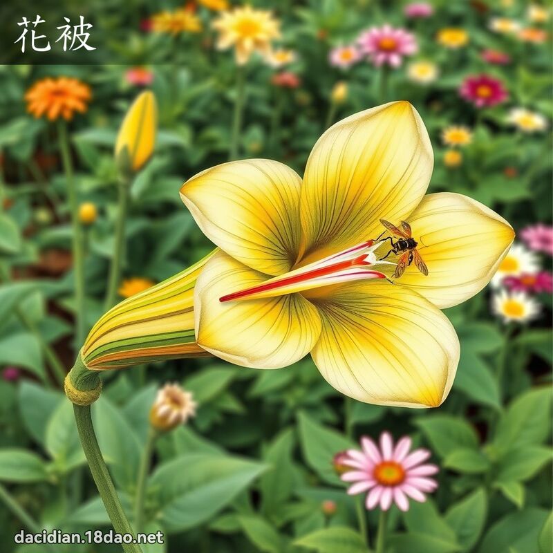花被 - 國語大辭典配圖