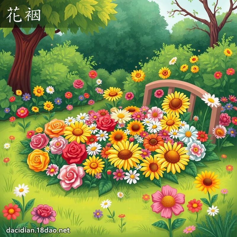 花裀 - 国语大辞典配图