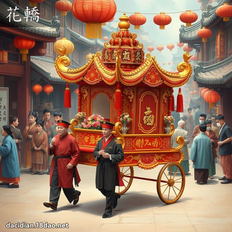 花轎 - 國語大辭典配圖