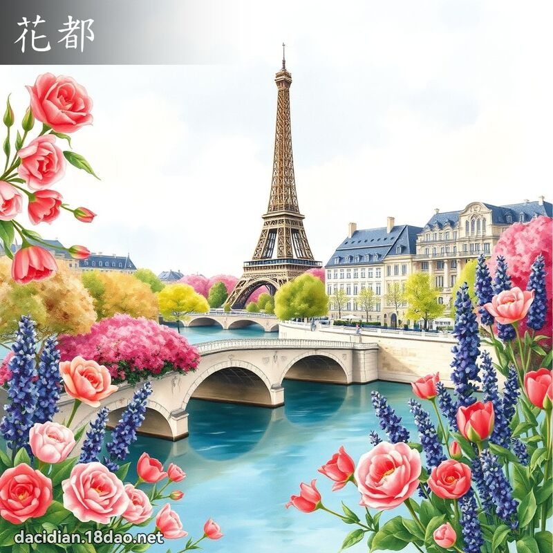 花都 - 国语大辞典配图