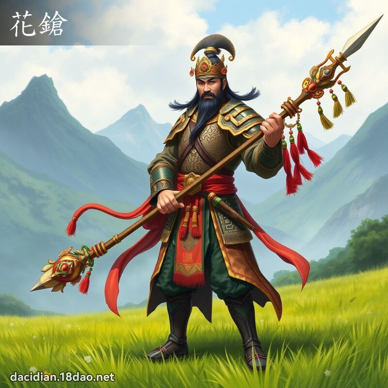 花鎗 - 國語大辭典配圖