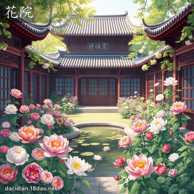 花院 - 國語大辭典配圖