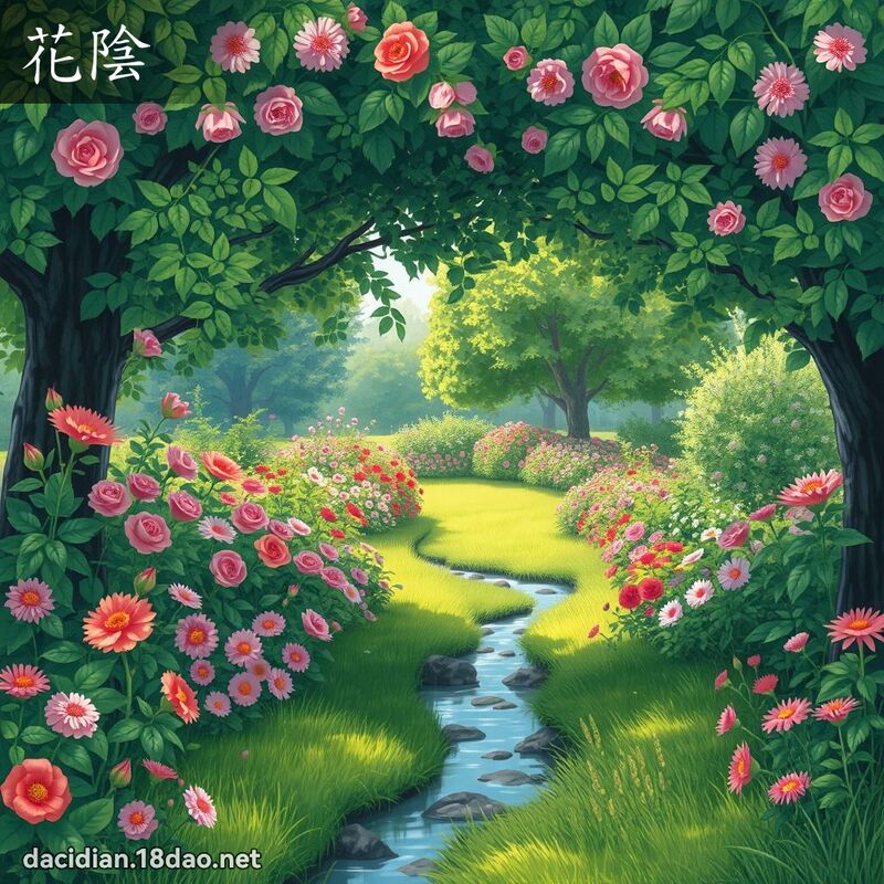 花阴 - 国语大辞典配图