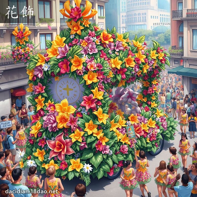 花飾 - 國語大辭典配圖