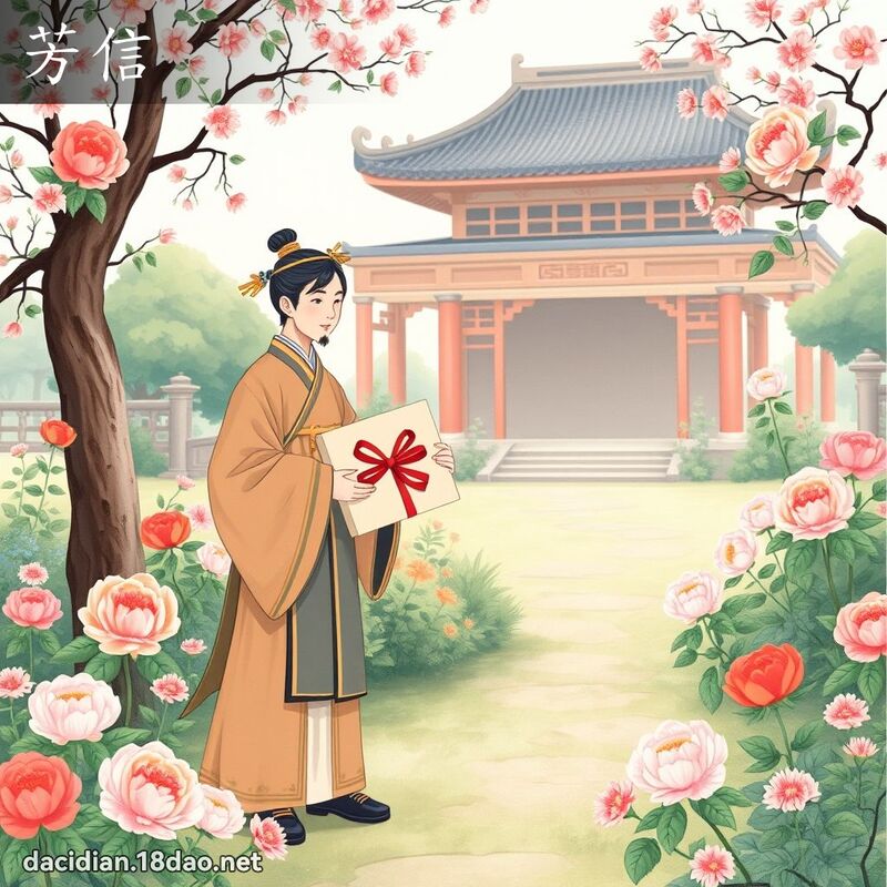 芳信 - 國語大辭典配圖