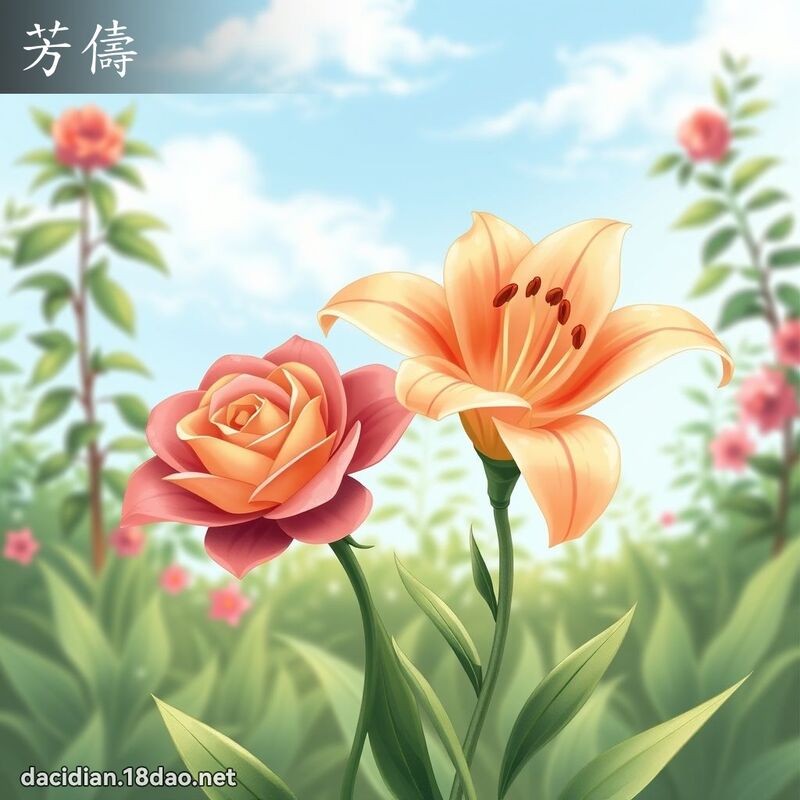 芳儔 - 国语大辞典配图