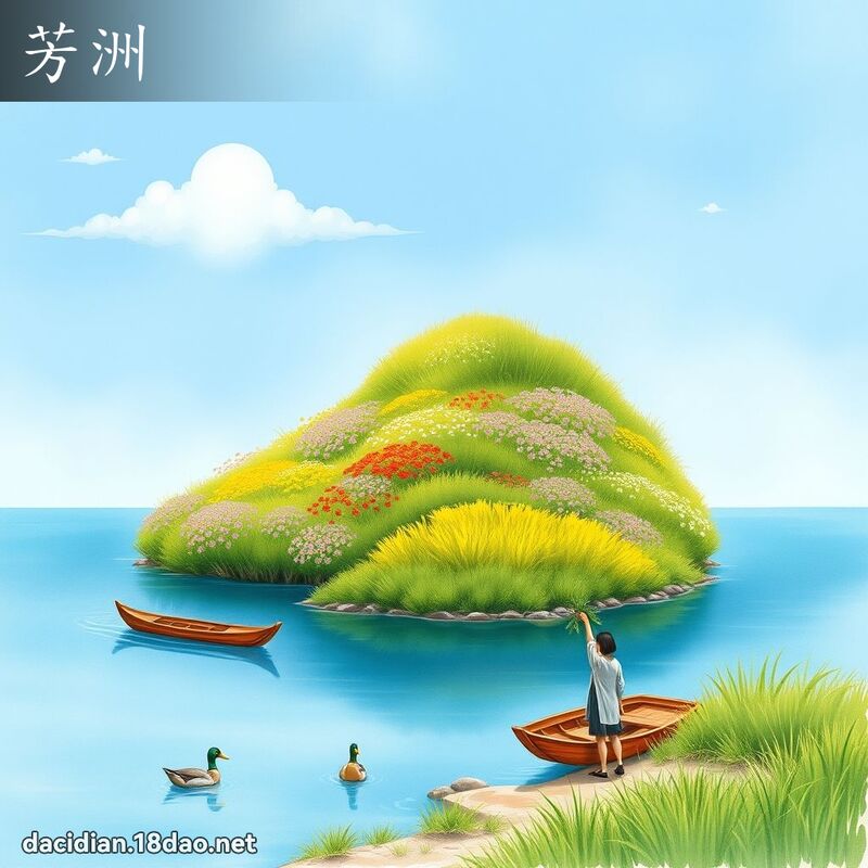 芳洲 - 国语大辞典配图