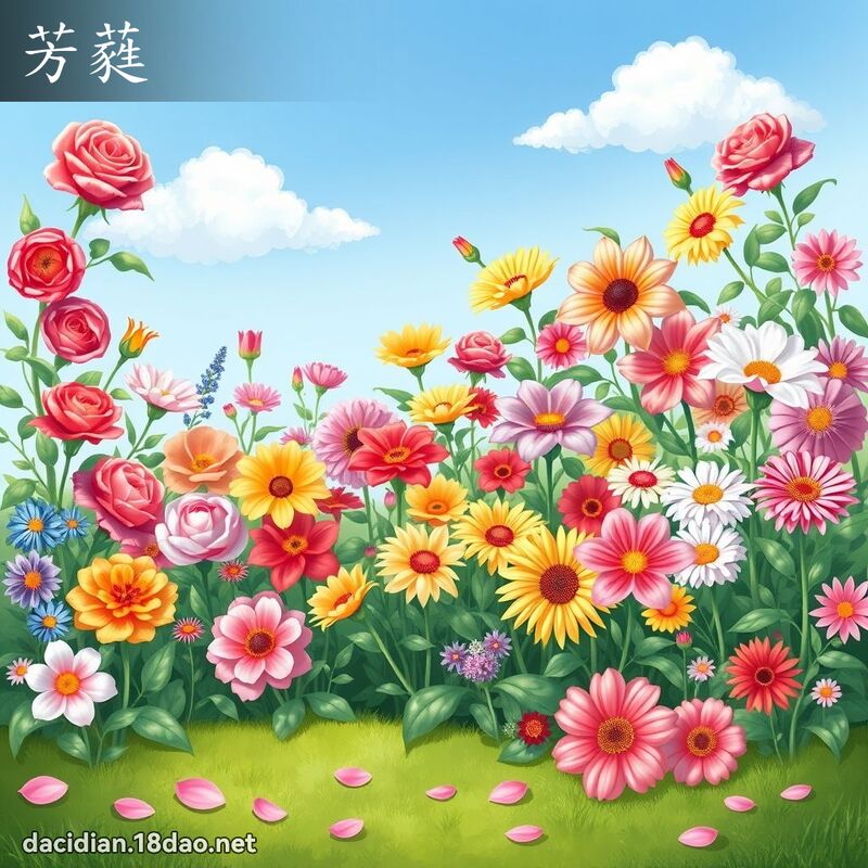 芳蕤 - 国语大辞典配图
