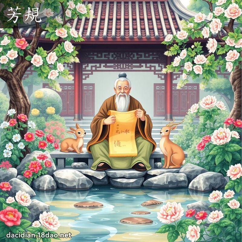 芳规 - 国语大辞典配图