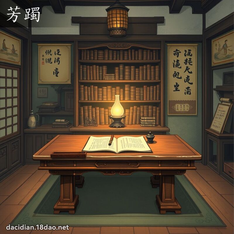 芳躅 - 國語大辭典配圖