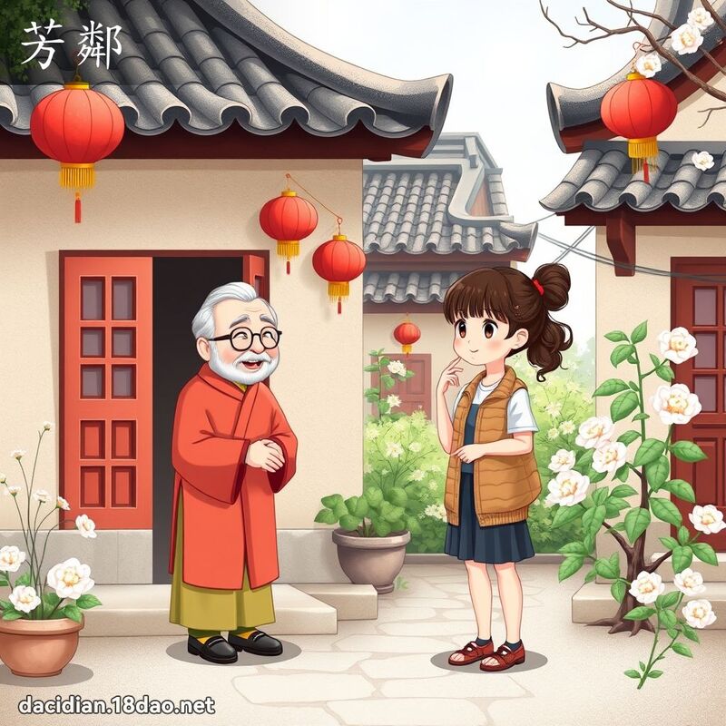 芳鄰 - 國語大辭典配圖