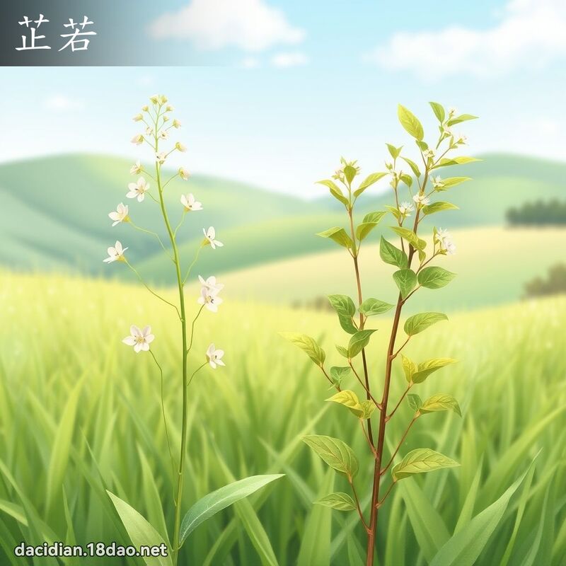 芷若 - 國語大辭典配圖