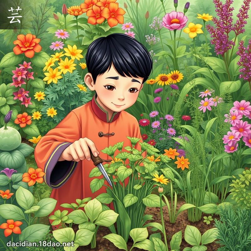 漢字: 芸 (多音字)