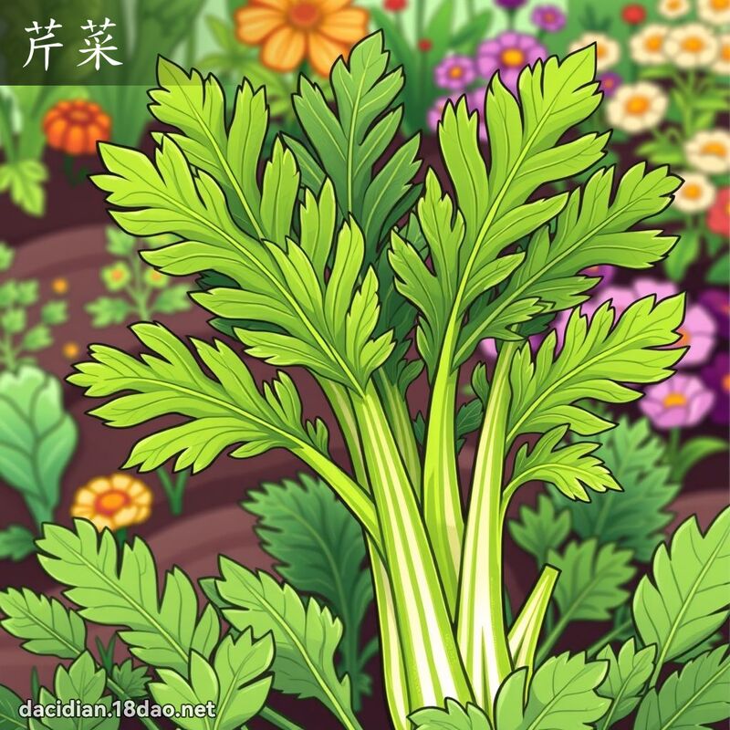 芹菜 - 国语大辞典配图
