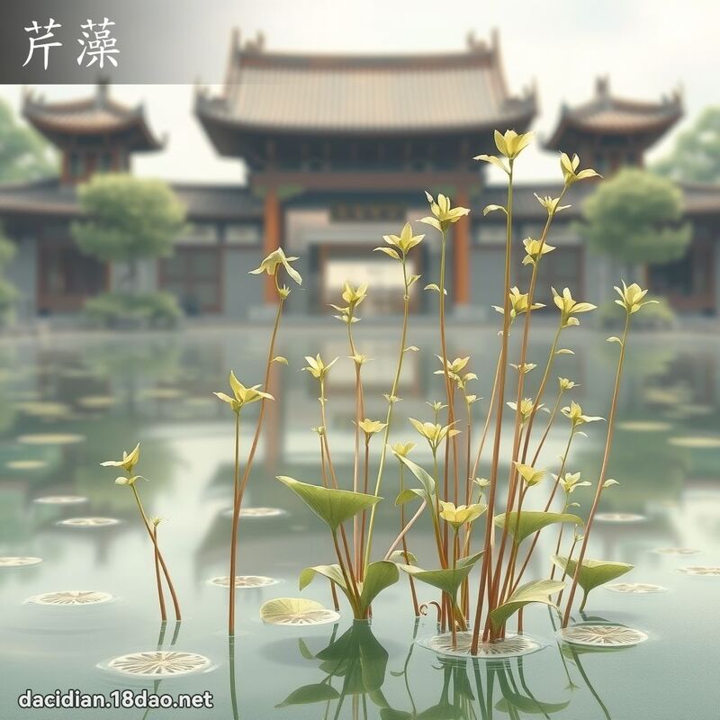 芹藻 - 國語大辭典配圖